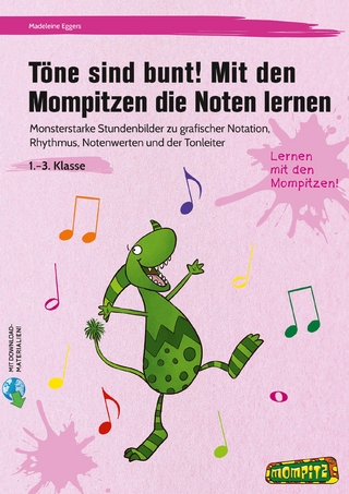 Töne sind bunt! Mit den Mompitzen die Noten lernen