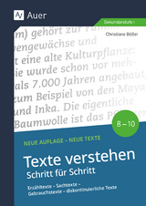 Texte verstehen, Schritt f&uuml;r Schritt - Christiane B&ouml;&szlig;el