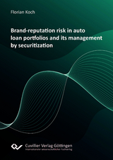 Brand-reputation risk in auto loan portfolios and its management by securitization - Florian Koch