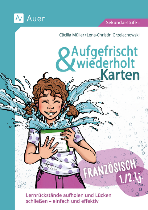 Aufgefrischt-und-wiederholt-Karten Französisch 1-2 - Cäcilia Müller, Lena-Christin Grzelachowski