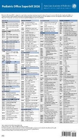 Pediatric Office Superbill 2026 - AAP Committee on Coding and Nomenclature