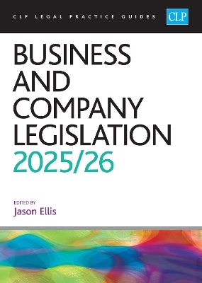 Business and Company Legislation 2025/26