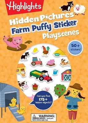 Farm Hidden Pictures Puffy Sticker Playscenes - 