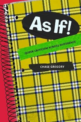 As If! - Chase Gregory