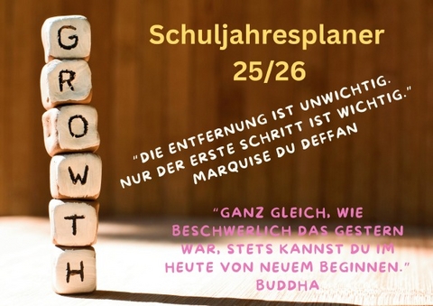 Sch&uuml;lerkalender - Katrin Schwoerer-Genenz