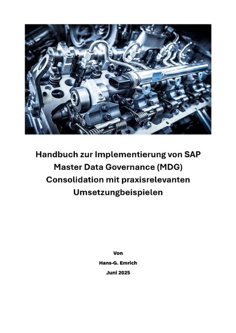 Handbuch zur Implementierung von SAP Master Data Governance (MDG) Consolidation - Hans-Georg Emrich