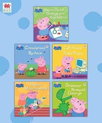 Pecyn Llyfrau Stori Bach Peppa -  Astley Baker Davies