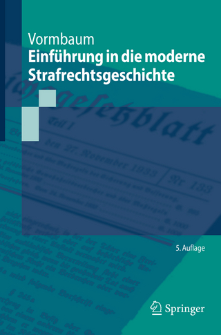 Einführung in die moderne Strafrechtsgeschichte