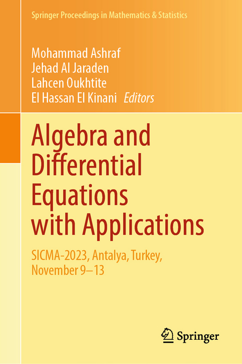 Algebra and Differential Equations with Applications - 