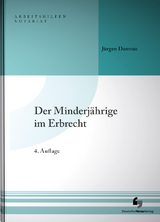 Der Minderjährige im Erbrecht - Damrau, Jürgen Prof.