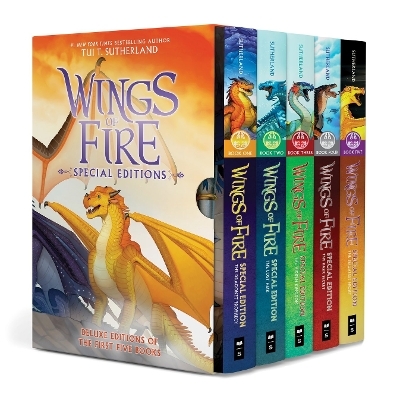 Wings of Fire 1-5 Special Edition Boxset - Tui T. Sutherland
