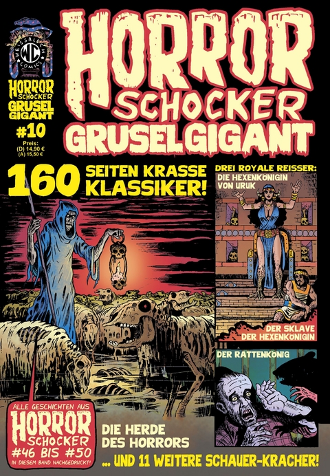 HORRORSCHOCKER Grusel Gigant 10 - Levin Kurio, Lep The, Roman Turowski, Marte Kurio-Deiterding, Falko Kutz, Florian Meusel, Erol Lorenzo Debris, Rainer Engel, Andreas Butzbach, Till Mantel, Carsten D&ouml;rr