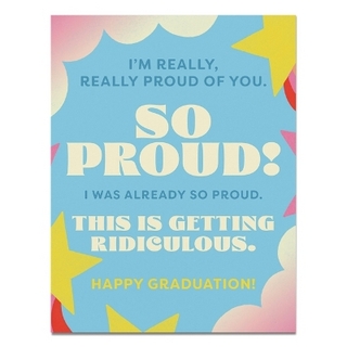 Really, Really Proud Graduation Greeting Cards