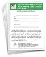 Early Start Denver Model Curriculum Checklist for Infants and Young Autistic Children, Second Edition, Set of 15 Checklists, Each a 16-Page Two-Color Booklet - Rogers, Sally J.; Dawson, Geraldine