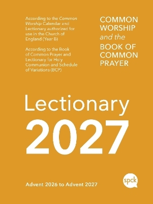 Common Worship Lectionary 2027
