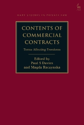 Contents of Commercial Contracts - 