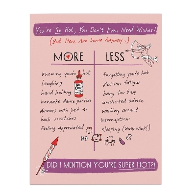Julia Rothman Love More/Less Greeting Cards -  Em &  Friends