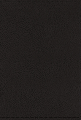 NIV Application Bible, Genuine Leather, Calfskin, Black, Red Letter, Comfort Print