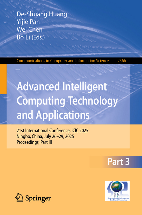 Advanced Intelligent Computing Technology and Applications - 