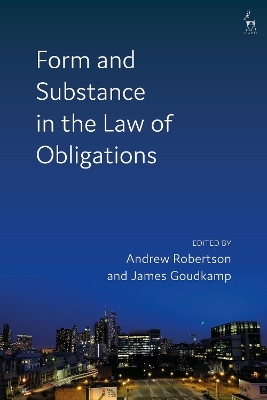 Form and Substance in the Law of Obligations - 