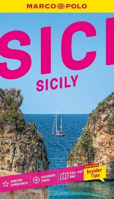 Sicily Marco Polo Pocket Travel Guide - with pull out map -  Marco Polo