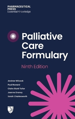 Palliative Care Formulary (PCF 9) - 