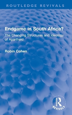 Endgame in South Africa? - Robin Cohen