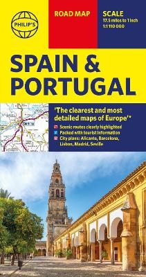 Philip's Spain and Portugal Road Map