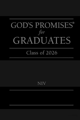 God's Promises for Graduates: Class of 2026 - Black NIV
