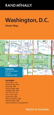 Washington DC Street Map -  Rand McNally