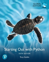 Starting Out with Python, Global Edition - Gaddis, Tony