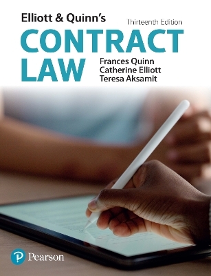 Contract Law - Catherine Elliott, Frances Quinn, Teresa Aksamit