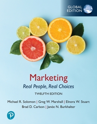 MyLab Business with Pearson eText Instant Access for Marketing: Real People, Real Choices, Global Edition - Michael Solomon, Greg Marshall, Elnora Stuart