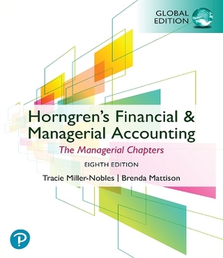MyLab Accounting with Pearson eText Instant Access Instant Access for Horngren's Financial & Managerial Accounting, The Managerial Chapters, Global Edition