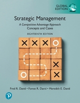 MyLab Management withPearson eText Instant Access for Strategic Management: A Competitive Advantage Approach, Concepts and Cases, Global Edition - David, Fred; David, Forest; David, Meredith