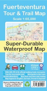 Fuerteventura Tour & Trail Map (3rd edition) - Kostura, Jan