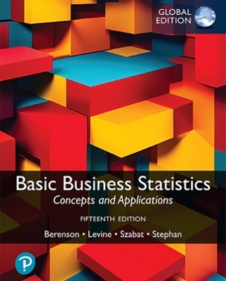 MyLab Statistics withPearson eText Instant Access for Basic Business Statistics, Global Edition - Mark Berenson; David Levine; Kathryn Szabat; David Stephan