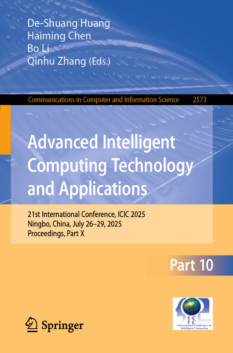 Advanced Intelligent Computing Technology and Applications - 
