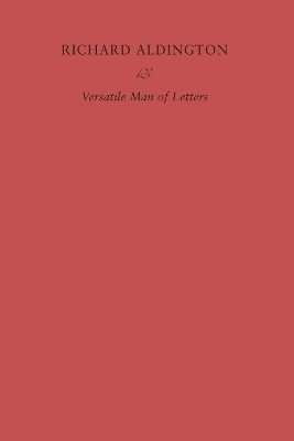 Richard Aldington - Simon Hewett