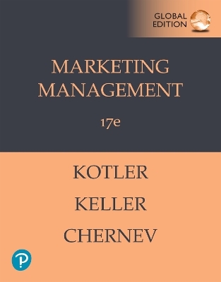 Marketing Management, Global Edition + MyLab Marketing with Pearson eText - Philip Kotler, Kevin Keller, Alexander Chernev