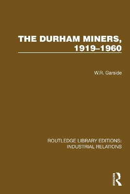 The Durham Miners, 1919–1960