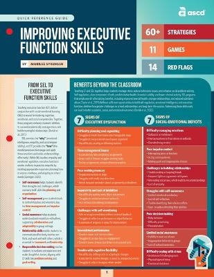 Improving Executive Function Skills (Quick Reference Guide)