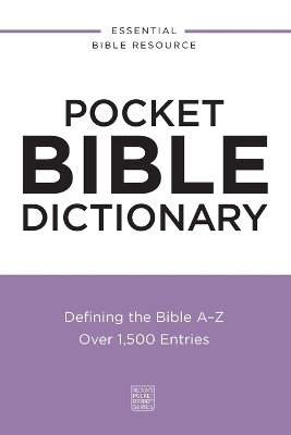 Pocket Bible Dictionary