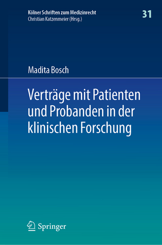 Verträge mit Patienten und Probanden in der klinischen Forschung