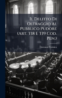 Il Delitto Di Oltraggio Al Pubblico Pudore (Art. 338 E 339 Cod. Pen.)