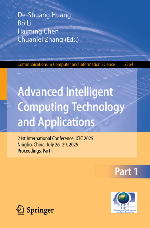 Advanced Intelligent Computing Technology and Applications - 