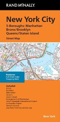 New York City 5 Boroughs Street Map -  Rand McNally