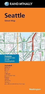 Rand McNally Folded Map: Seattle Street Map -  Rand McNally