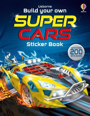 Build Your Own Supercars Sticker Book - Simon Tudhope