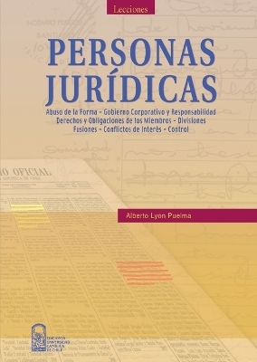 Personas jur&iacute;dicas - Alberto Lyon P